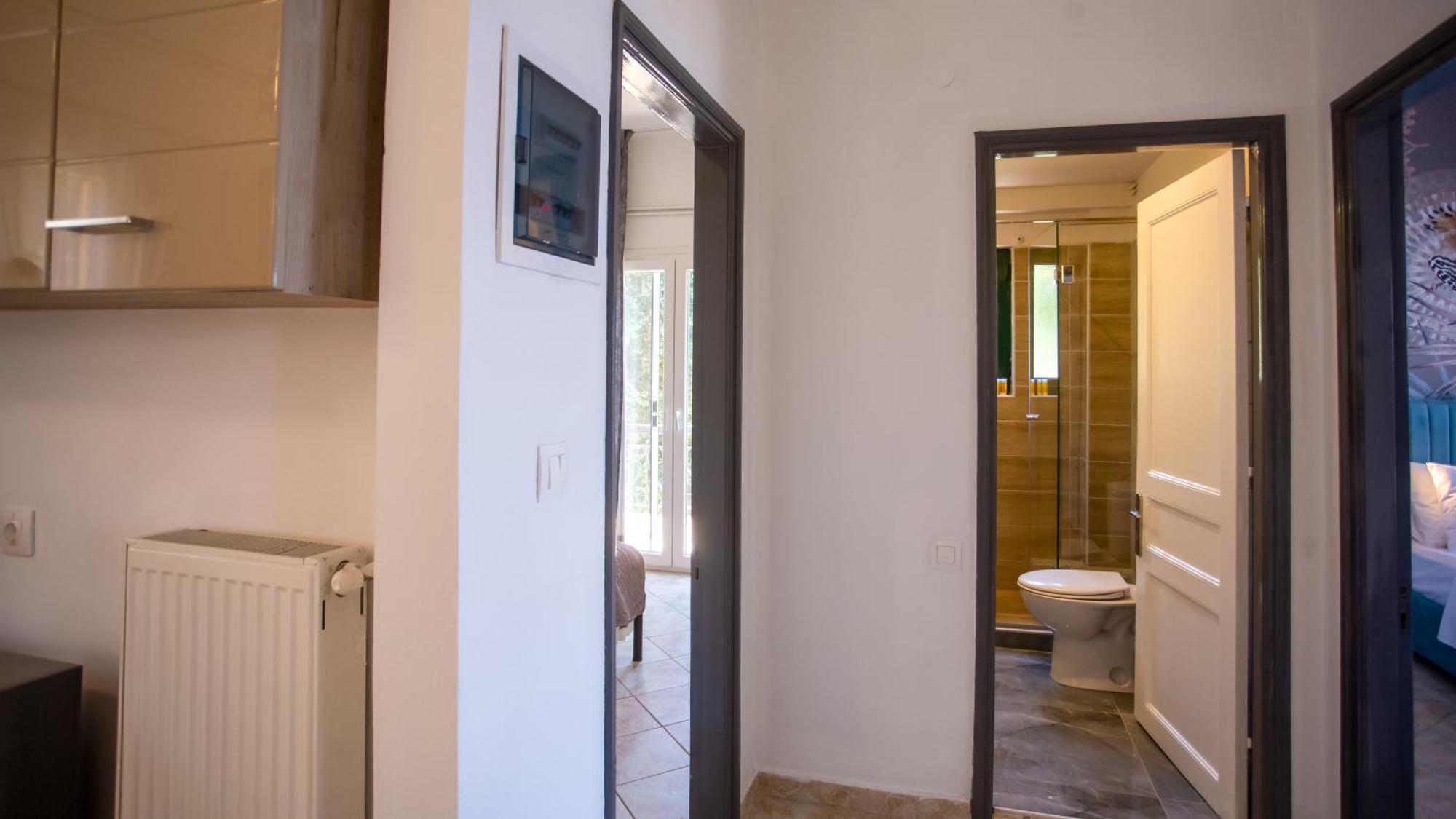 Appartamento Ionian Kaizer Boutique Achílleion Esterno foto