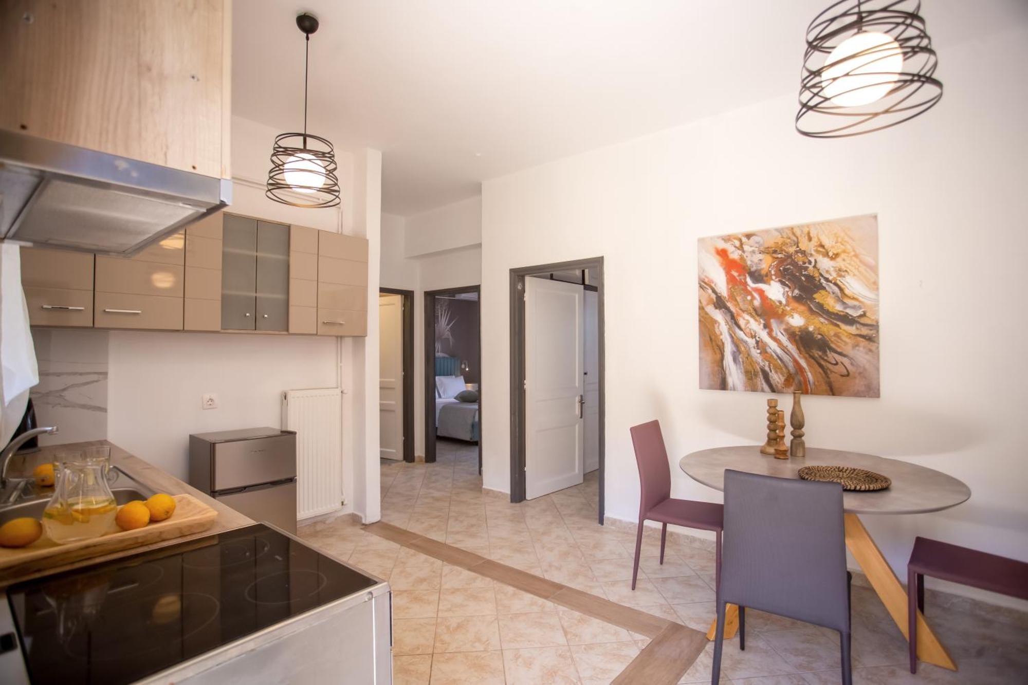 Appartamento Ionian Kaizer Boutique Achílleion Esterno foto